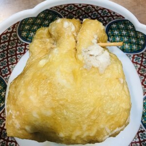 油揚げで簡単卵巾着煮♡